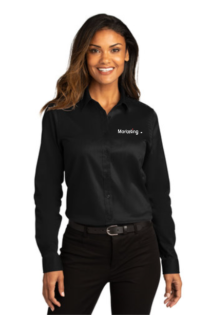 Marketing.com Port Authority Women's Long Sleeve SuperPro React