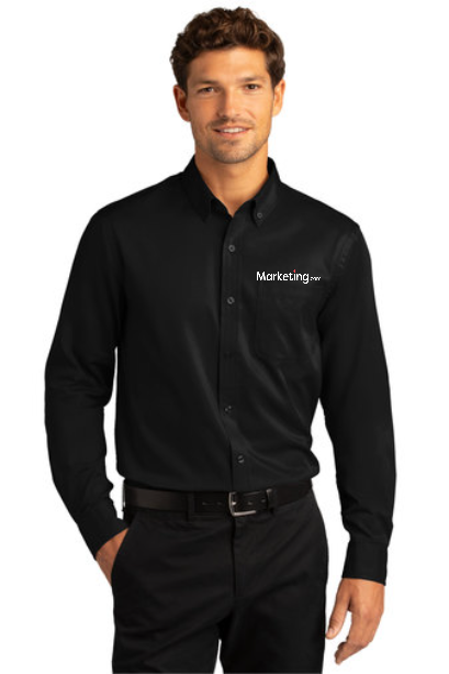 Marketing.com Port Authority Men's Long Sleeve SuperPro React